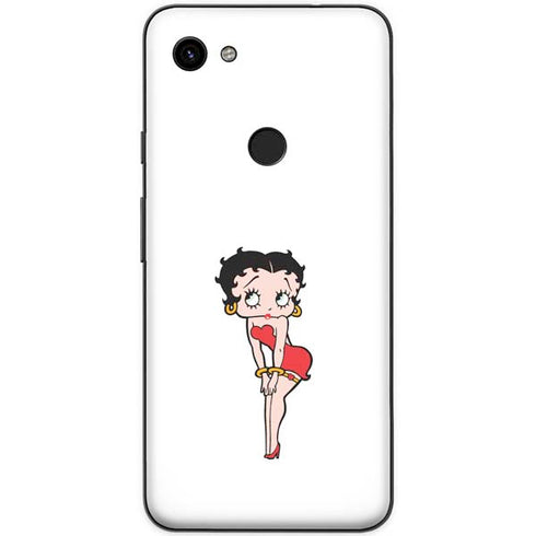 Betty Boop Pose Google Pixel 3a Skin